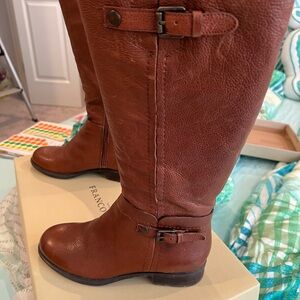Franco Sarto brandy knee high boots size 6